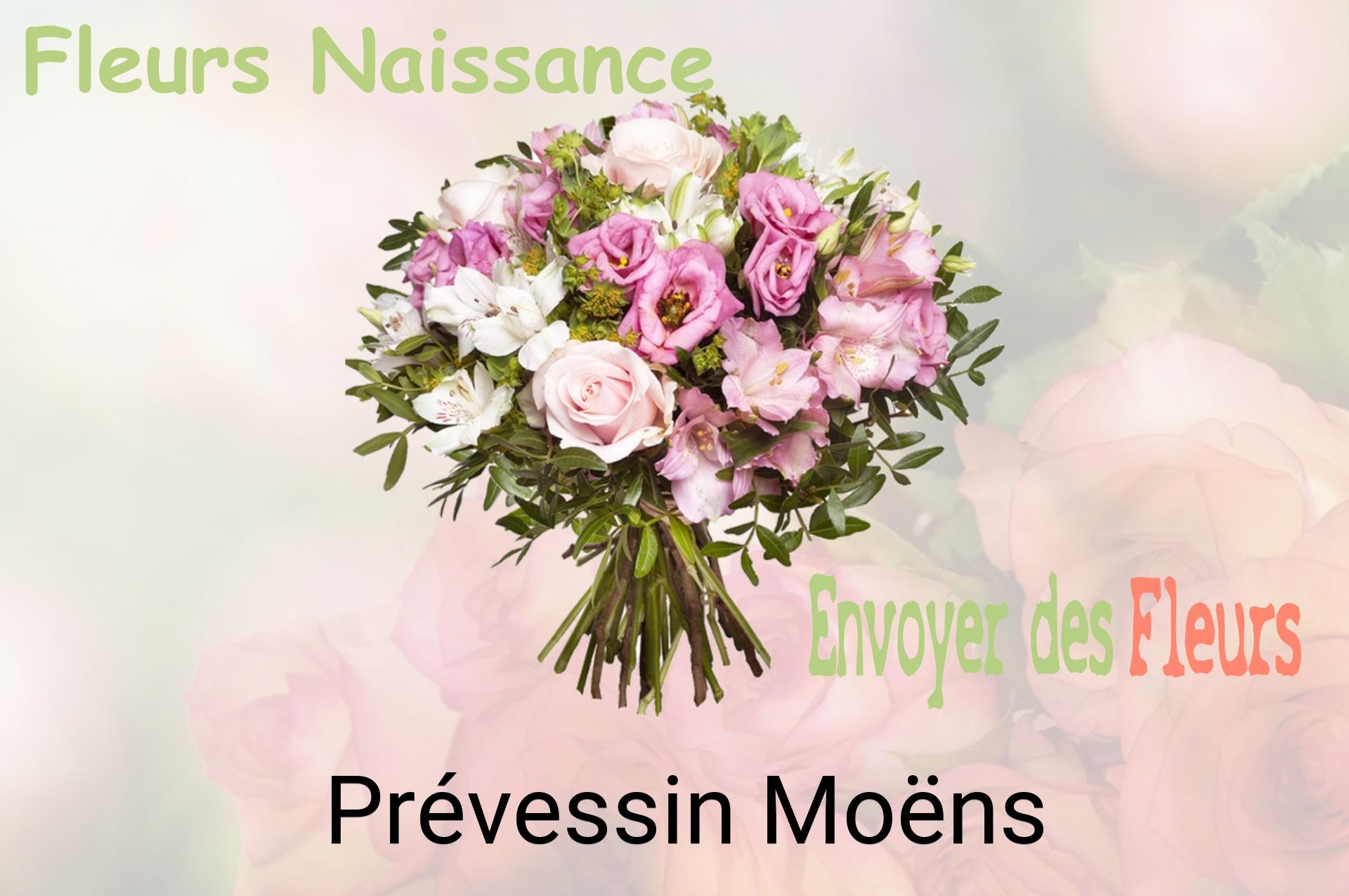 Bouquet de fleurs de naissance livré à Prévessin-Moëns